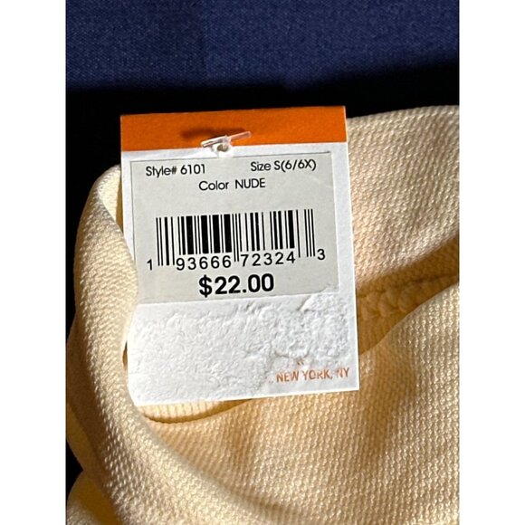 Calvin Klein Big Girls Printed Rushed Seamless Crop Bra - Nude, Size M, NWT - Picture 4 of 4